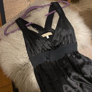 see by Chloe black silk dress